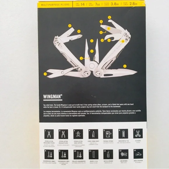 🆕 ➡️ Leatherman Wingman Multi-Tool - Picture 4 of 5